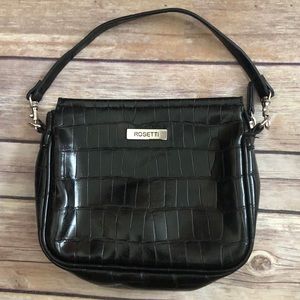 Mini black shoulder bag